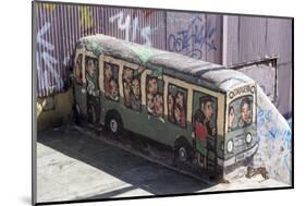 Wonderful Graffiti, Valparaiso, Chile-Peter Groenendijk-Mounted Photographic Print