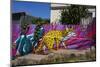 Wonderful Graffiti, Valparaiso, Chile-Peter Groenendijk-Mounted Photographic Print