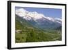 Wonderful Mountain Scenery of Svanetia, Georgia-Michael Runkel-Framed Photographic Print