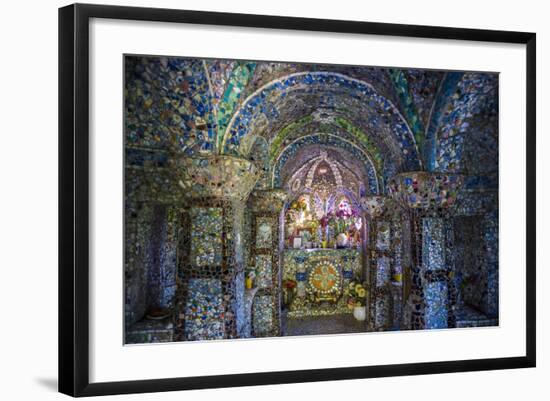 Wonderful Ornamented Little Chapel, Guernsey, Channel Islands, United Kingdom-Michael Runkel-Framed Photographic Print