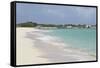 Wonderful Sandy Beach-Robert-Framed Stretched Canvas