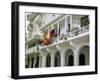 Wonderful Spanish Colonial Architecture, Old City, Cartagena, Colombia-Jerry Ginsberg-Framed Photographic Print