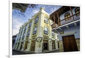 Wonderful Spanish Colonial Architecture, Old City, Cartagena, Colombia-Jerry Ginsberg-Framed Photographic Print