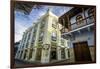 Wonderful Spanish Colonial Architecture, Old City, Cartagena, Colombia-Jerry Ginsberg-Framed Photographic Print