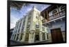 Wonderful Spanish Colonial Architecture, Old City, Cartagena, Colombia-Jerry Ginsberg-Framed Photographic Print