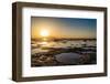 Wonderful Sunset in Sharm-El-Sheikh, Egypt over Tiran Island, Red Sea, Saudi Arabia-Maksym Kapliuk-Framed Photographic Print