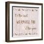 Wonderful Time-null-Framed Art Print