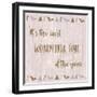 Wonderful Time-null-Framed Art Print