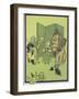 "Wonderful Wizard of Oz" Characters, Dorothy Discovers the Wizard Is a Fraud-null-Framed Art Print