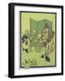 "Wonderful Wizard of Oz" Characters, Dorothy Discovers the Wizard Is a Fraud-null-Framed Art Print