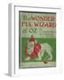 "Wonderful Wizard of Oz," First Edition Book Cover, Written by Frank Lyman Baum in 1900-null-Framed Art Print