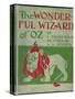 "Wonderful Wizard of Oz," First Edition Book Cover, Written by Frank Lyman Baum in 1900-null-Stretched Canvas