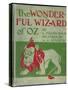 "Wonderful Wizard of Oz," First Edition Book Cover, Written by Frank Lyman Baum in 1900-null-Stretched Canvas