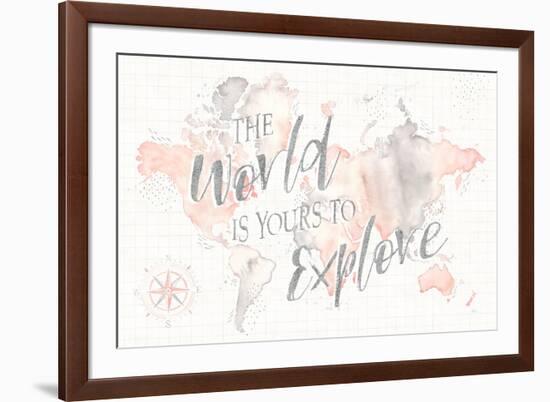 Wonderful World I-Laura Marshall-Framed Art Print