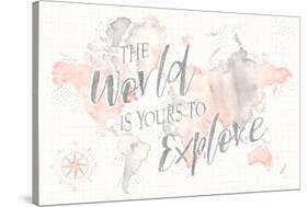 Wonderful World I-Laura Marshall-Stretched Canvas