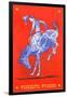 Wonderful Wyoming, Bucking Bronco-null-Framed Premium Giclee Print