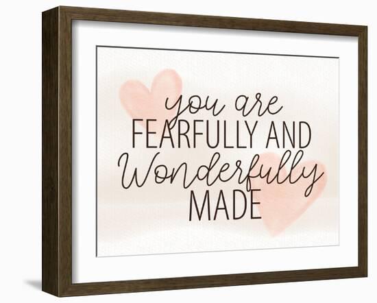 Wonderfully Made-Kimberly Allen-Framed Art Print