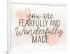 Wonderfully Made-Kimberly Allen-Framed Art Print