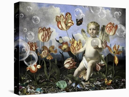 Wonderland II: Vanitas, 2021 (digital collage)-Trygve Skogrand-Stretched Canvas