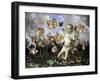 Wonderland II: Vanitas, 2021 (digital collage)-Trygve Skogrand-Framed Giclee Print
