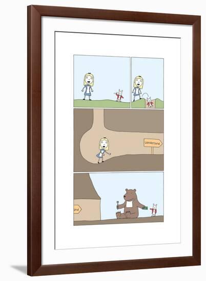 Wonderland-Reza Farazmand-Framed Art Print