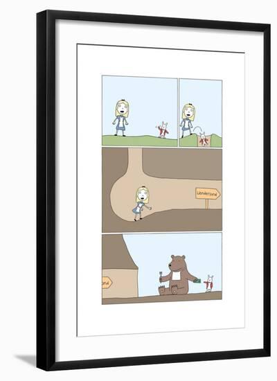 Wonderland-Reza Farazmand-Framed Art Print