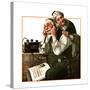 "Wonders of Radio" or "Listen, Ma!", May 20,1922-Norman Rockwell-Stretched Canvas