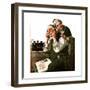 "Wonders of Radio" or "Listen, Ma!", May 20,1922-Norman Rockwell-Framed Giclee Print