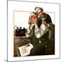 "Wonders of Radio" or "Listen, Ma!", May 20,1922-Norman Rockwell-Mounted Giclee Print