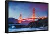 Wonders of the World - Golden Gate Bridge-Trends International-Framed Poster