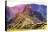 Wonders of the World - Machu Picchu-Trends International-Stretched Canvas