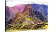 Wonders of the World - Machu Picchu-Trends International-Stretched Canvas