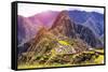 Wonders of the World - Machu Picchu-Trends International-Framed Stretched Canvas