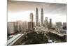 Wonders of the World - Petronas Towers-Trends International-Mounted Poster
