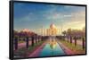 Wonders of the World - Taj Mahal-Trends International-Framed Poster