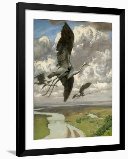 Wondrous Birds, 1892-Hans Thoma-Framed Giclee Print