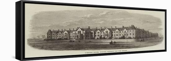 Wonford House, Exeter, Retreat for the Insane-null-Framed Stretched Canvas