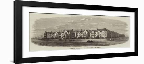 Wonford House, Exeter, Retreat for the Insane-null-Framed Giclee Print