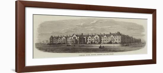 Wonford House, Exeter, Retreat for the Insane-null-Framed Giclee Print