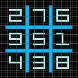 8-Bit Pixel Art Tic Tac Toe Game - Winning Position-wongstock-Art Print