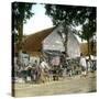 Wonokromo (Island of Java, Indonesia), the Market, around 1900-Leon, Levy et Fils-Stretched Canvas