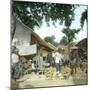 Wonokromo (Island of Java, Indonesia), the Market, around 1900-Leon, Levy et Fils-Mounted Photographic Print