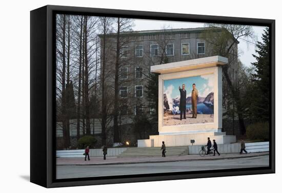 Wonsan City, East Sea of Korea, Democratic People's Republic of Korea (DPRK), North Korea, Asia-Gavin Hellier-Framed Stretched Canvas