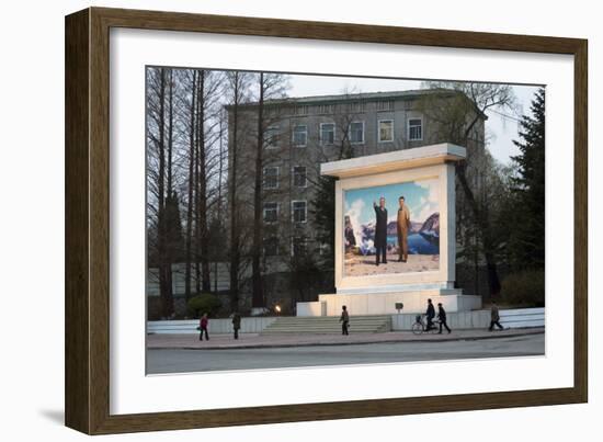 Wonsan City, East Sea of Korea, Democratic People's Republic of Korea (DPRK), North Korea, Asia-Gavin Hellier-Framed Photographic Print