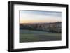 Wooburn Town at Dusk, Wooburn Green, High Wycombe, Buckinghamshire, England, United Kingdom, Europe-Charlie Harding-Framed Photographic Print