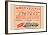 Wood Alcohol - Poison-null-Framed Art Print