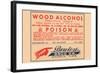 Wood Alcohol - Poison-null-Framed Art Print