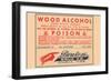 Wood Alcohol - Poison-null-Framed Art Print