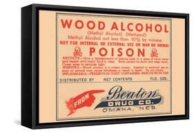 Wood Alcohol - Poison-null-Framed Stretched Canvas