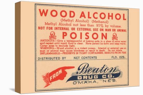 Wood Alcohol - Poison-null-Stretched Canvas